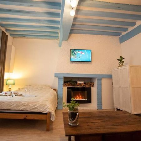 Blue Appartment With A Fireplace ดิเอป ภายนอก รูปภาพ